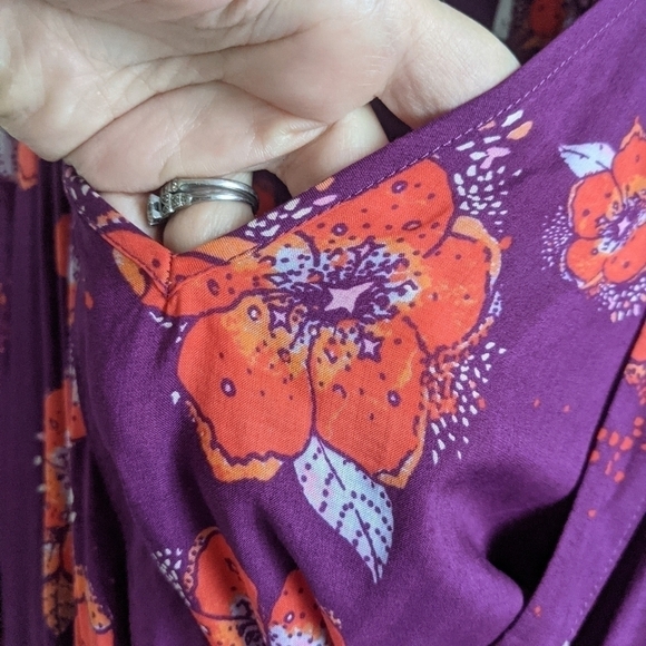 NWT free people tuscan dreams plum L - Picture 9 of 17